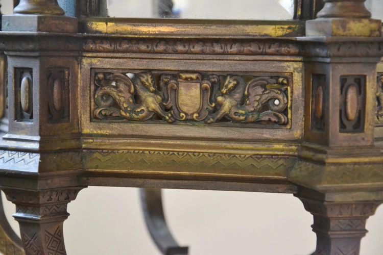 Hall lantern 19th century renaissance style