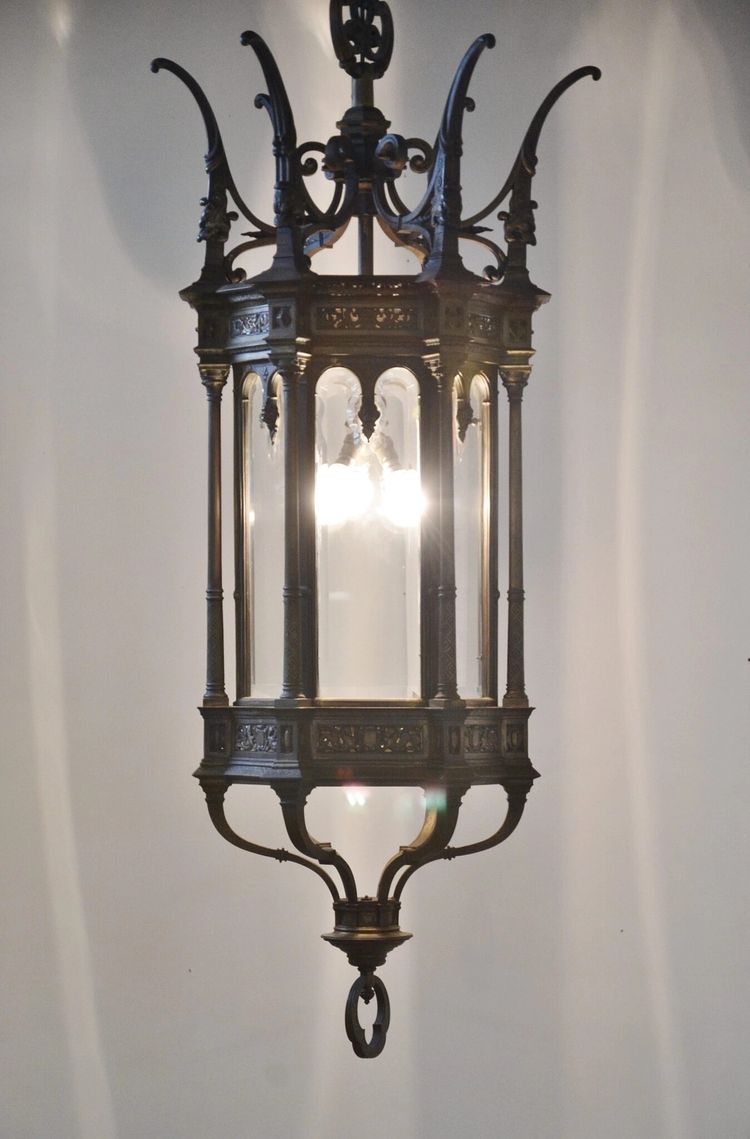 Hall lantern 19th century renaissance style
