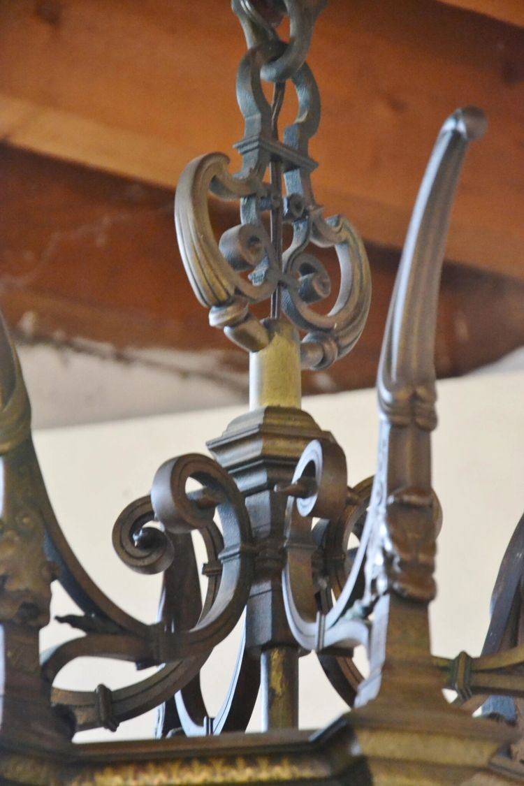 Hall lantern 19th century renaissance style