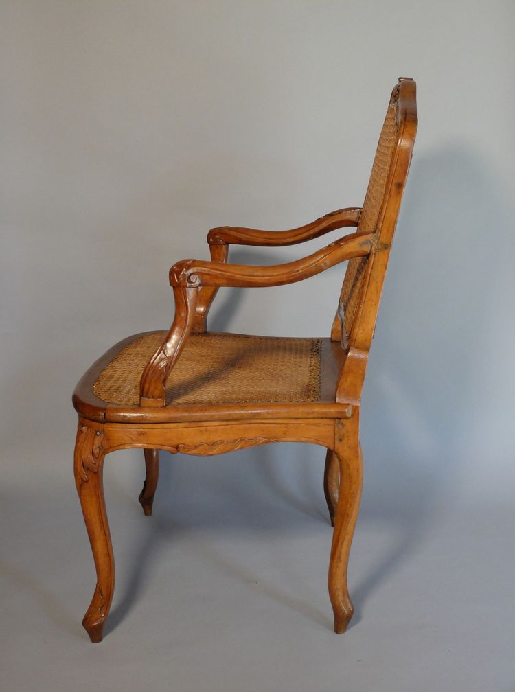 Cabinet or office armchair stamped Etienne Meunier