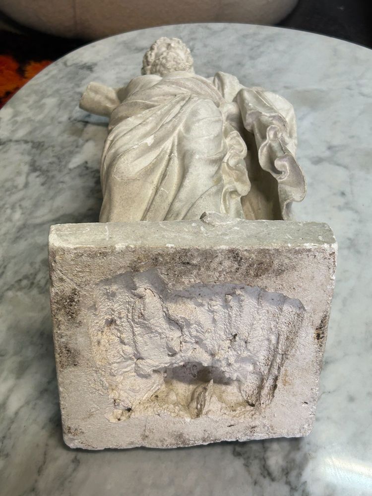Jupiter - Plaster Sculpture After Anguier Michel (1630-1720) Early 20th Century