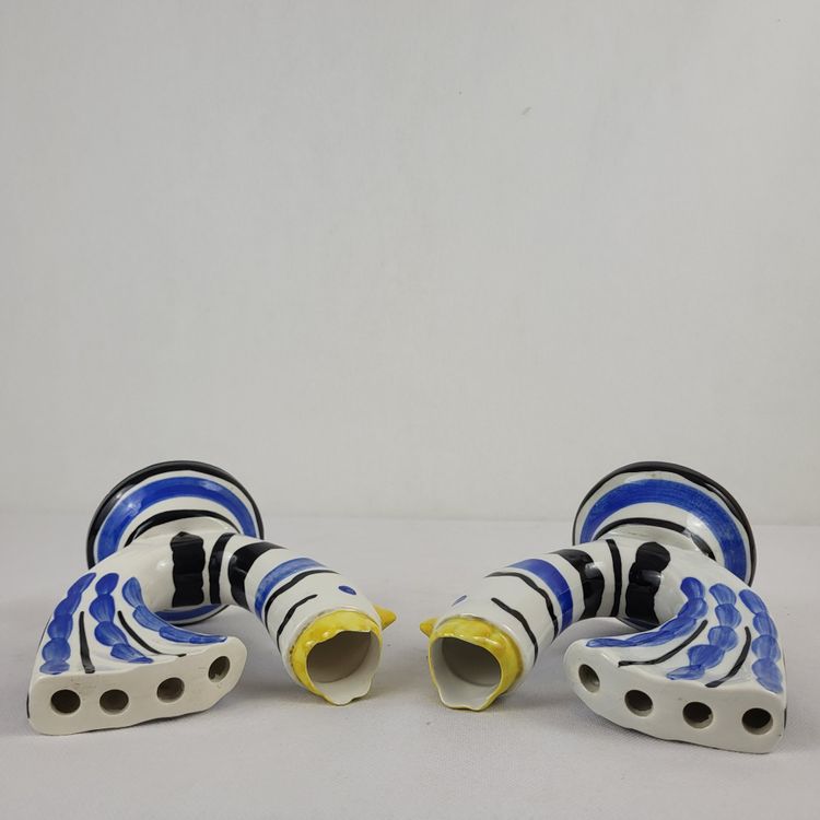 Pair of flower vases , Revernay, 1950's