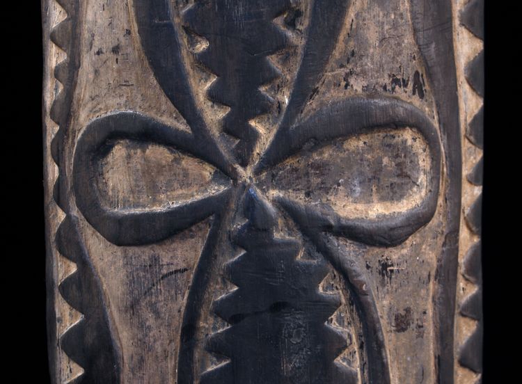 Votive board, tribal art, oceanic art, Papua New Guinea, Oceania, sculpture