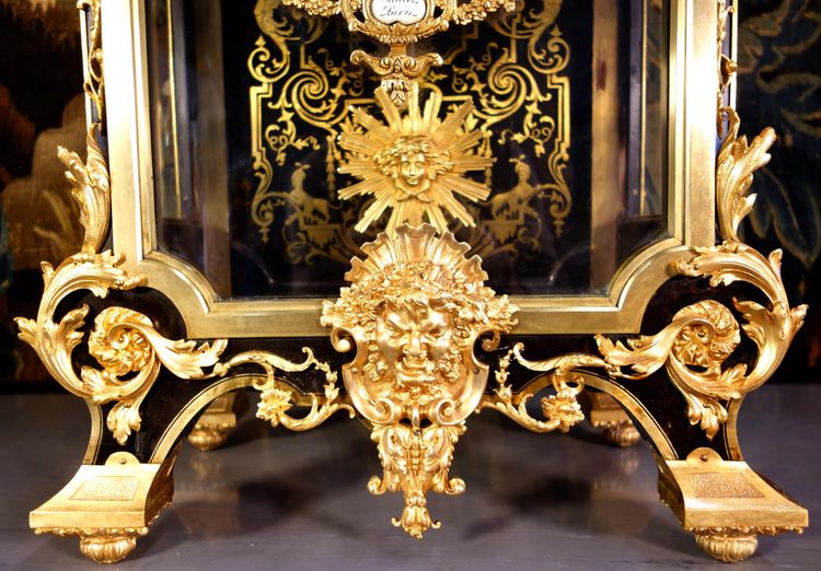 Wichtiges Kartell auf Scheide in Boulle-Marketerie: Minerva Beschützerin der Künste, von Thuret