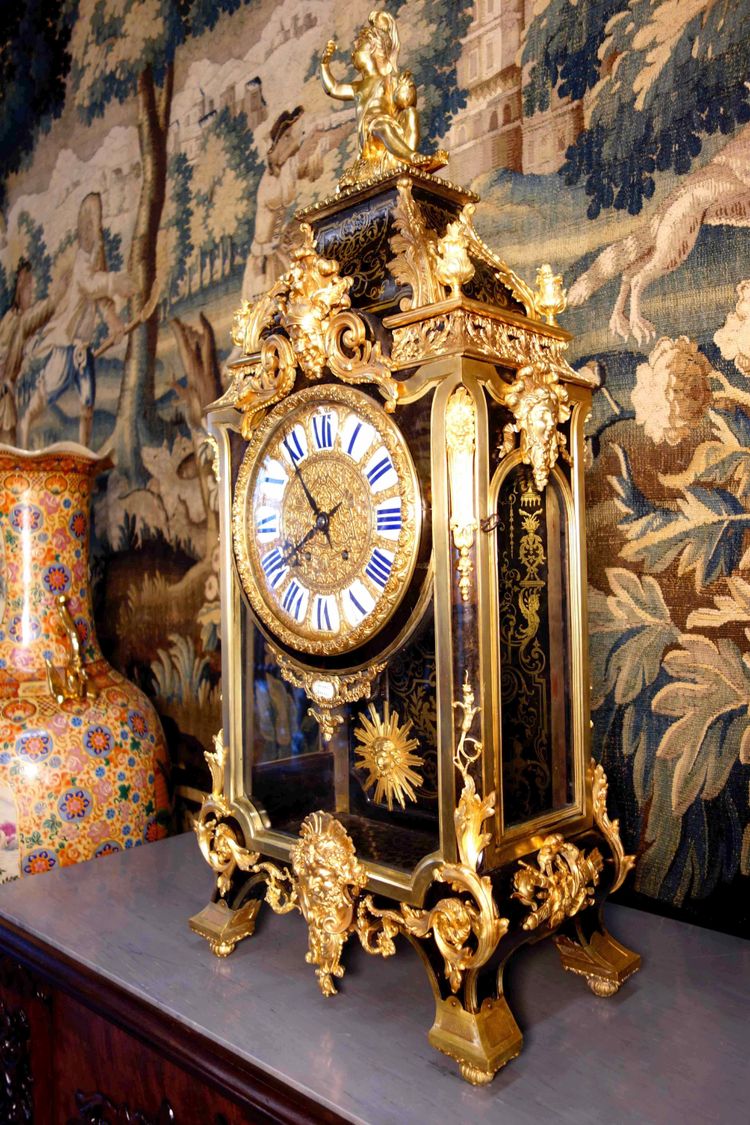 Wichtiges Kartell auf Scheide in Boulle-Marketerie: Minerva Beschützerin der Künste, von Thuret