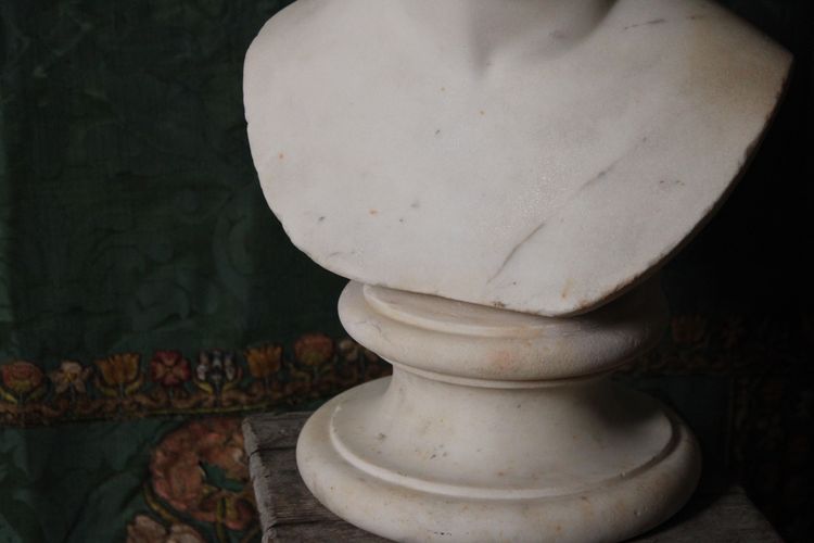 Venere italica, busto in marmo di Casanova, 1850 circa.