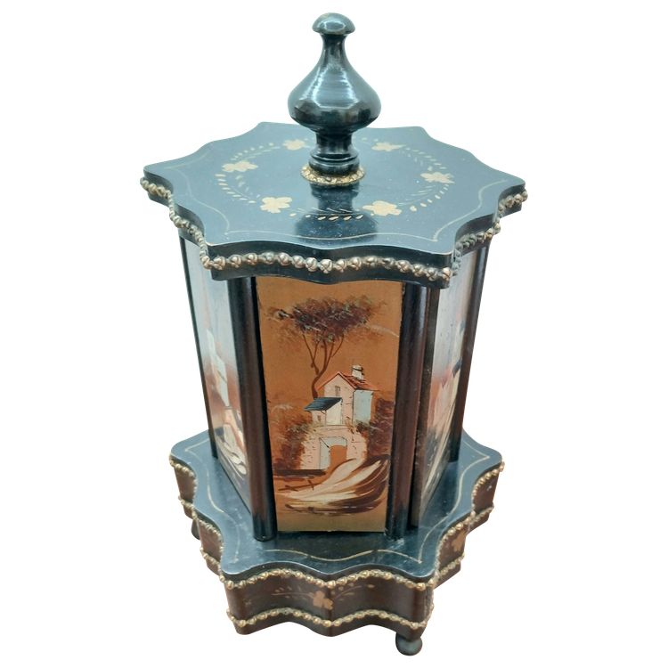Cigar display stand.