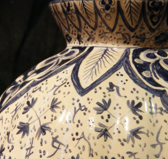 Clamecy Vase aus Steingut / Keramik, 19. Jahrhundert