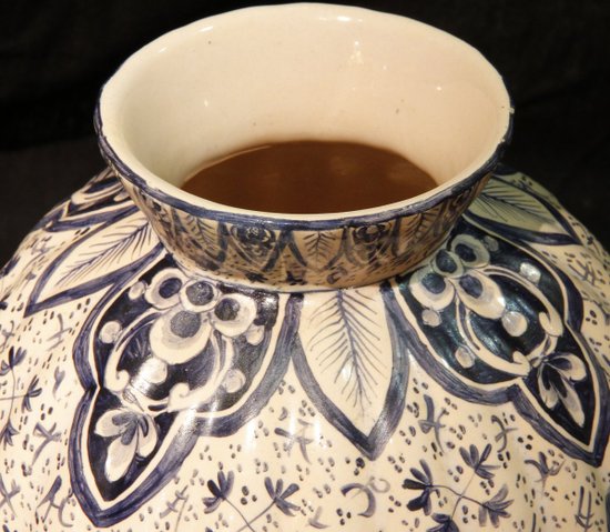 Clamecy Vase aus Steingut / Keramik, 19. Jahrhundert