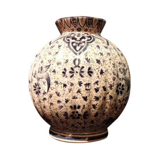 Clamecy Vase aus Steingut / Keramik, 19. Jahrhundert