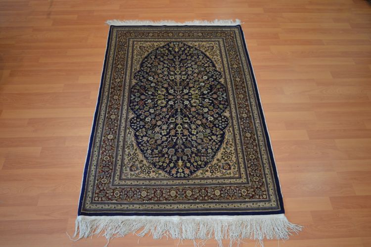 Hereke Turkish rug - Antique - 100% Silk