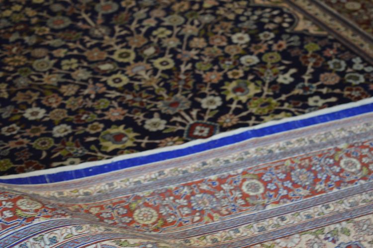 Hereke Turkish rug - Antique - 100% Silk