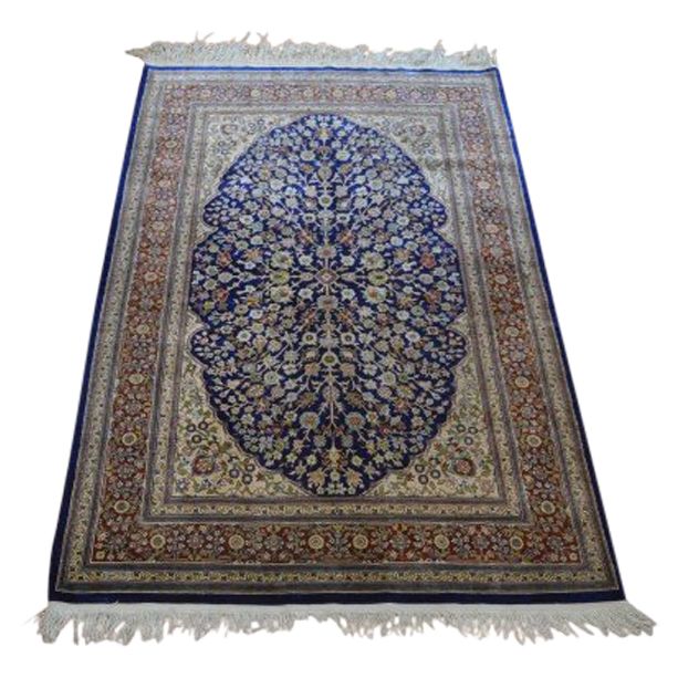 Hereke Turkish rug - Antique - 100% Silk