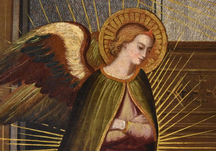 Die Verkündigung, Alessandro Allori (Florenz, 1535 - Florenz, 1607) Follower Von