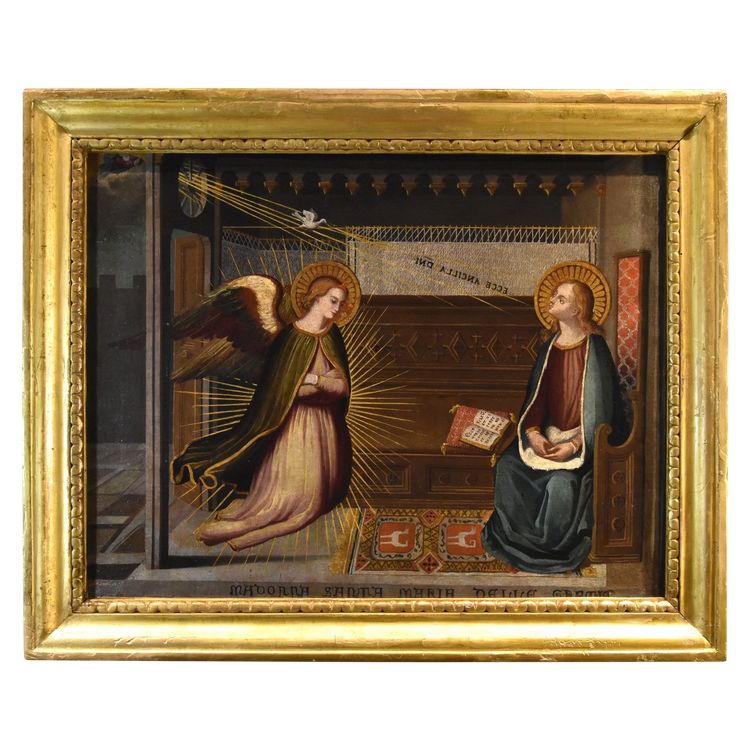 Die Verkündigung, Alessandro Allori (Florenz, 1535 - Florenz, 1607) Follower Von