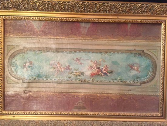 Studio a soffitto, olio su tela, XIX secolo
