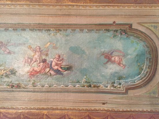 Studio a soffitto, olio su tela, XIX secolo