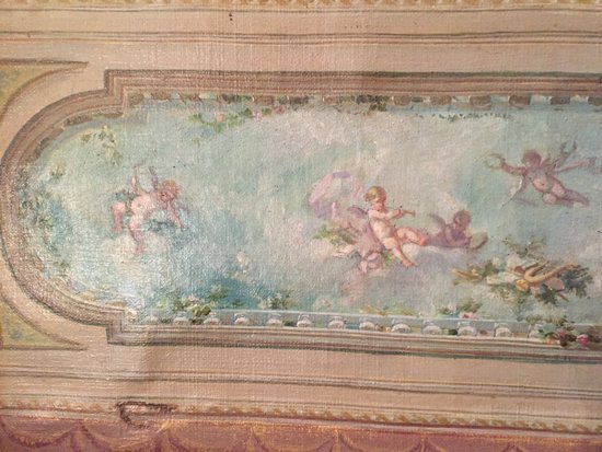 Studio a soffitto, olio su tela, XIX secolo