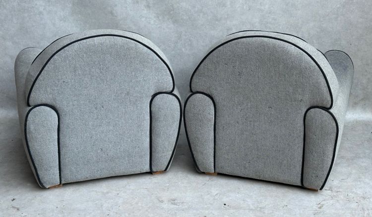 Pair of children's club chairs