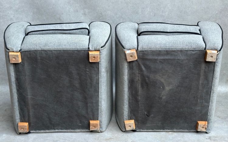 Pair of children's club chairs