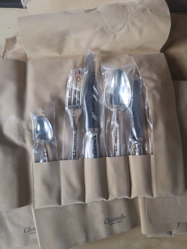 Christofle silver-plated metal ALBI crockery set