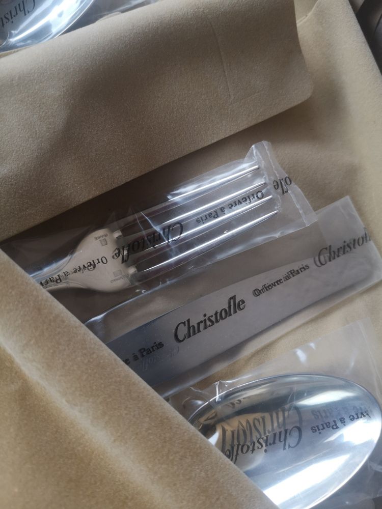 Christofle silver-plated metal ALBI crockery set