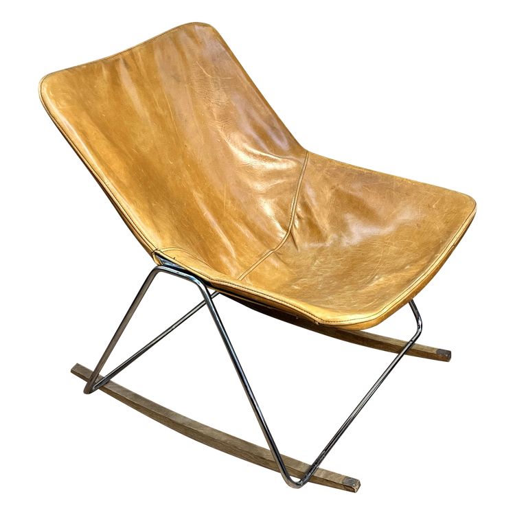 Pierre GUARICHE Fauteuil à bascule modèle G1 