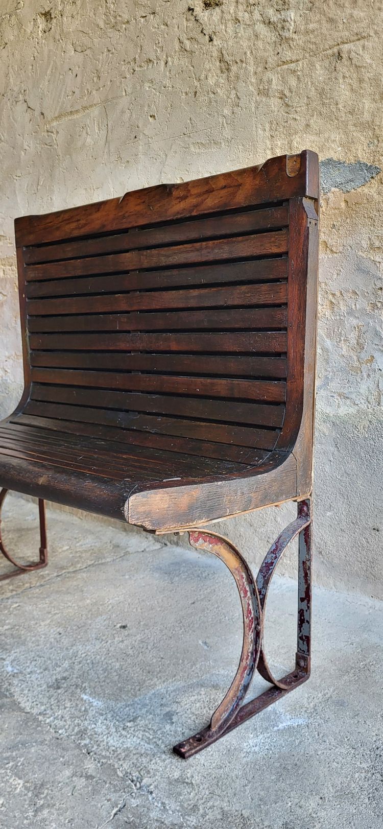 1930's Sprague Paris metro bench seat