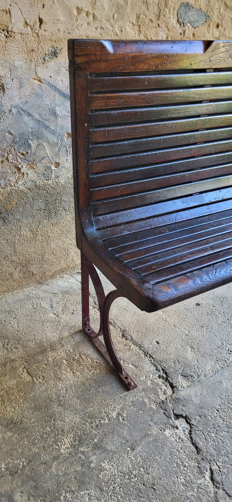 1930's Sprague Paris metro bench seat