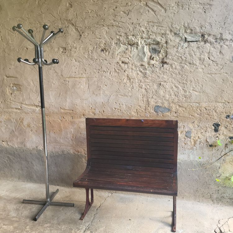1930's Sprague Paris metro bench seat