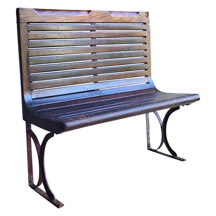 1930's Sprague Paris metro bench seat