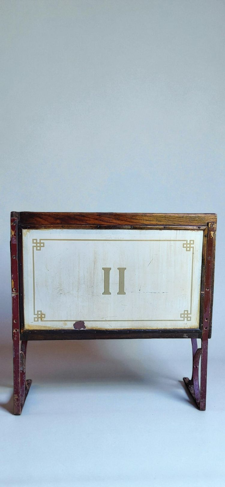 1930's Sprague Paris metro bench seat