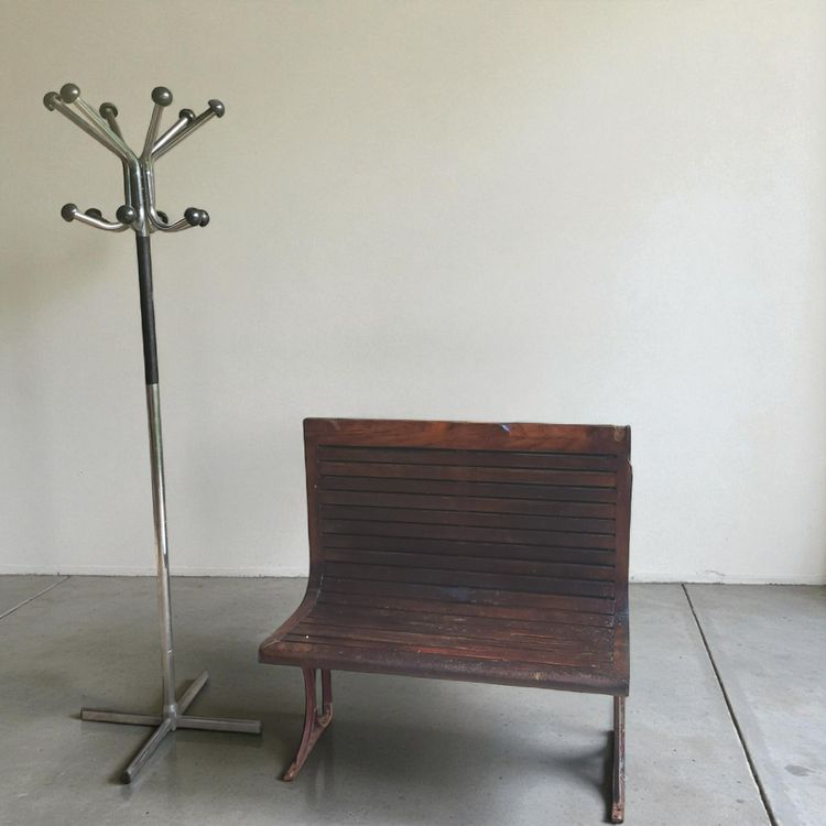 1930's Sprague Paris metro bench seat