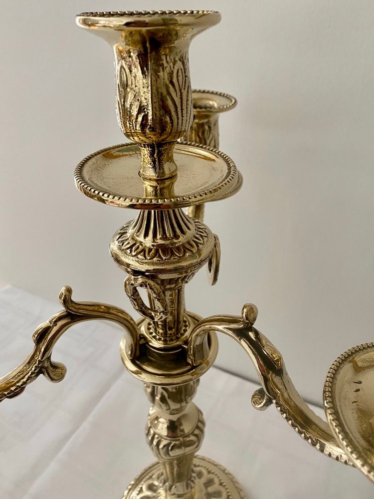 Paire de candélabre fin XIX ème