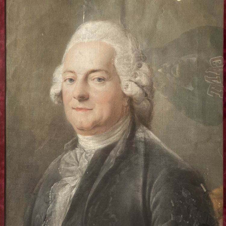 Mann von Stand, Pastell aus der Zeit Ludwigs XVI.