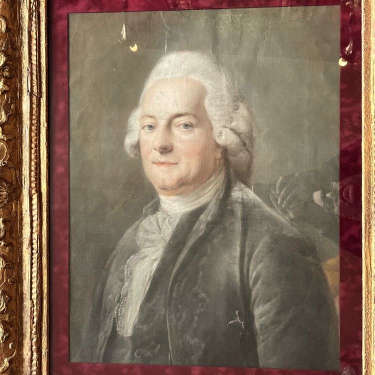 Mann von Stand, Pastell aus der Zeit Ludwigs XVI.