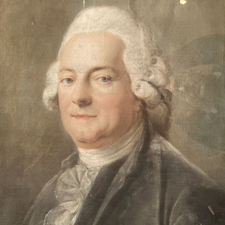 Mann von Stand, Pastell aus der Zeit Ludwigs XVI.