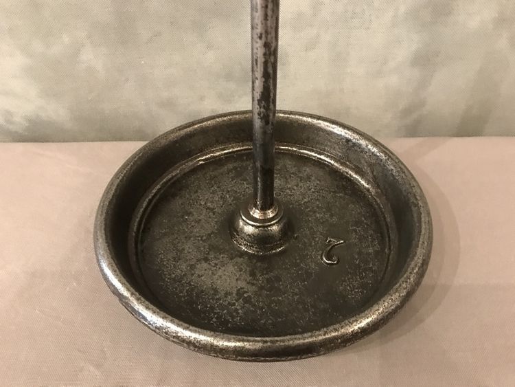 Porte parapluies ancien en fonte poli d'époque fin 19 ème 