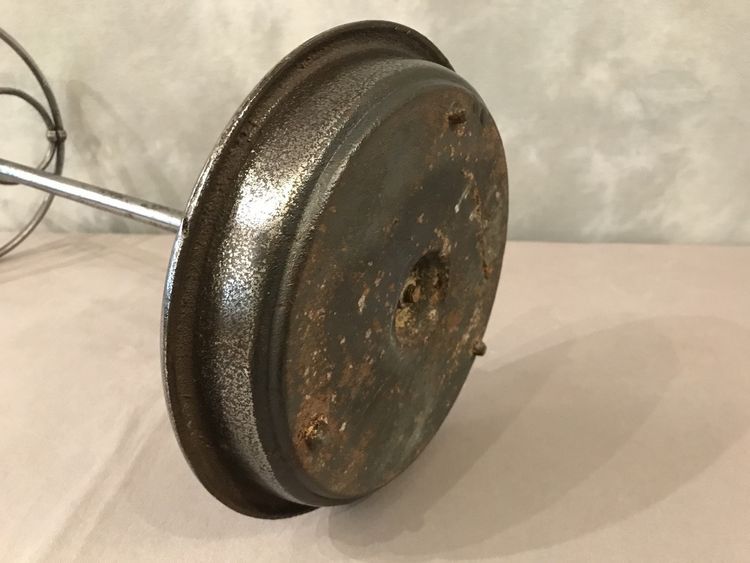 Porte parapluies ancien en fonte poli d'époque fin 19 ème 