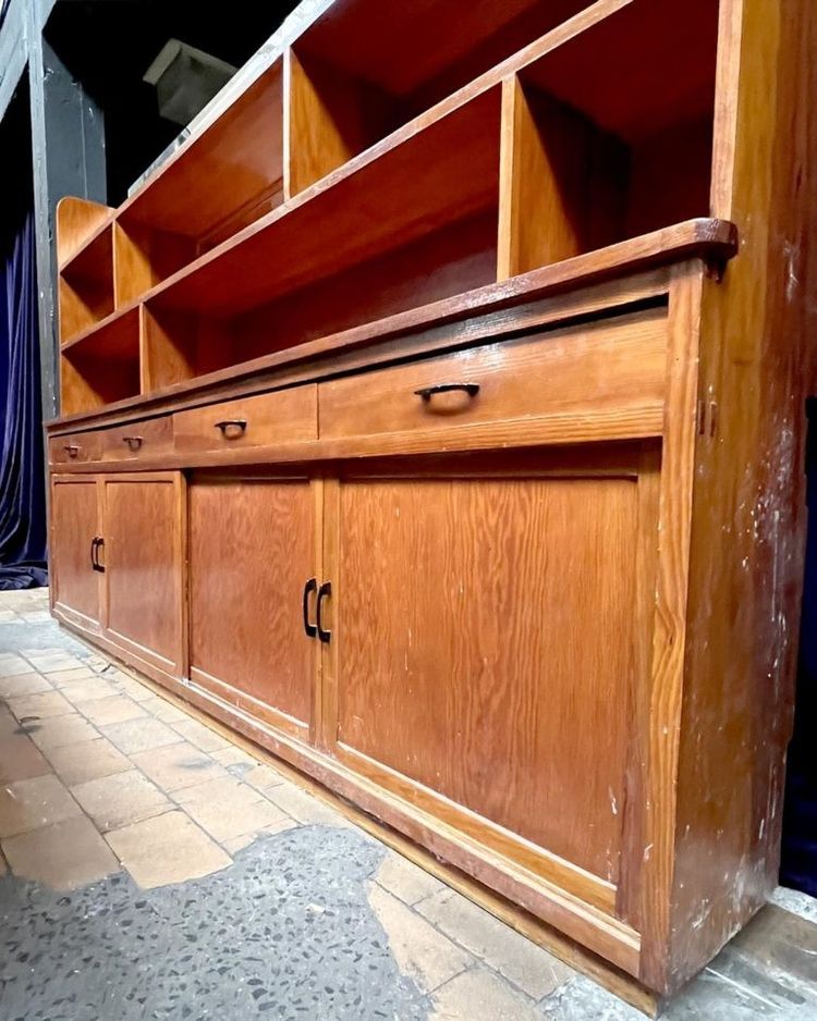 Retrobar in legno di abete