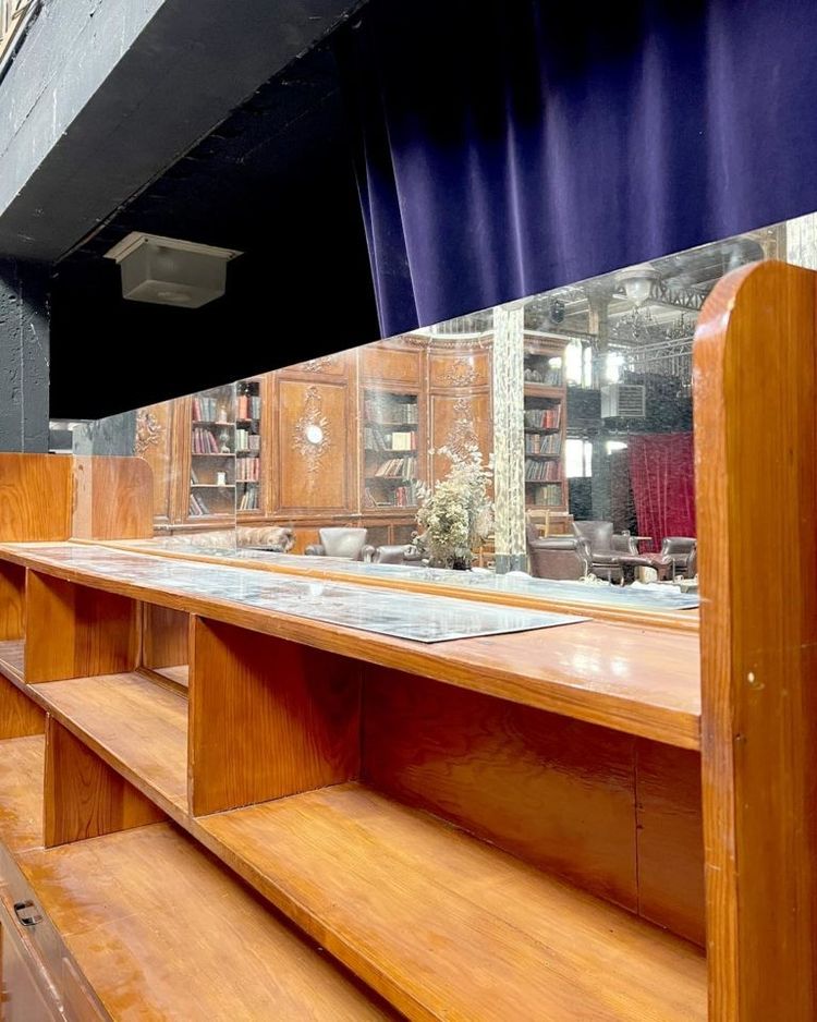 Retrobar in legno di abete