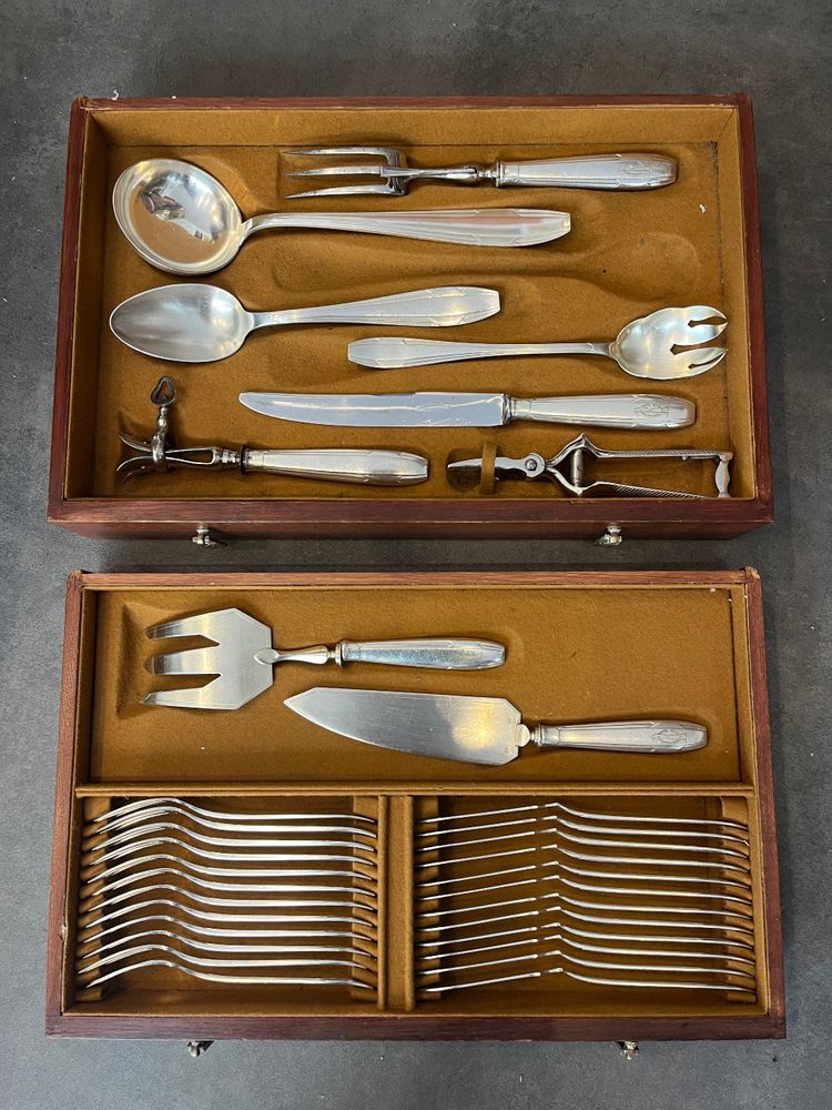 Ménagère (12prs) - Art Deco - Perrin Paris - France - XX ème