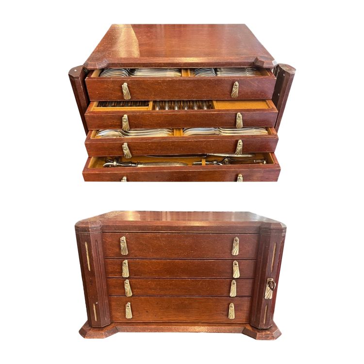 Ménagère (12prs) - Art Deco - Perrin Paris - France - XX ème