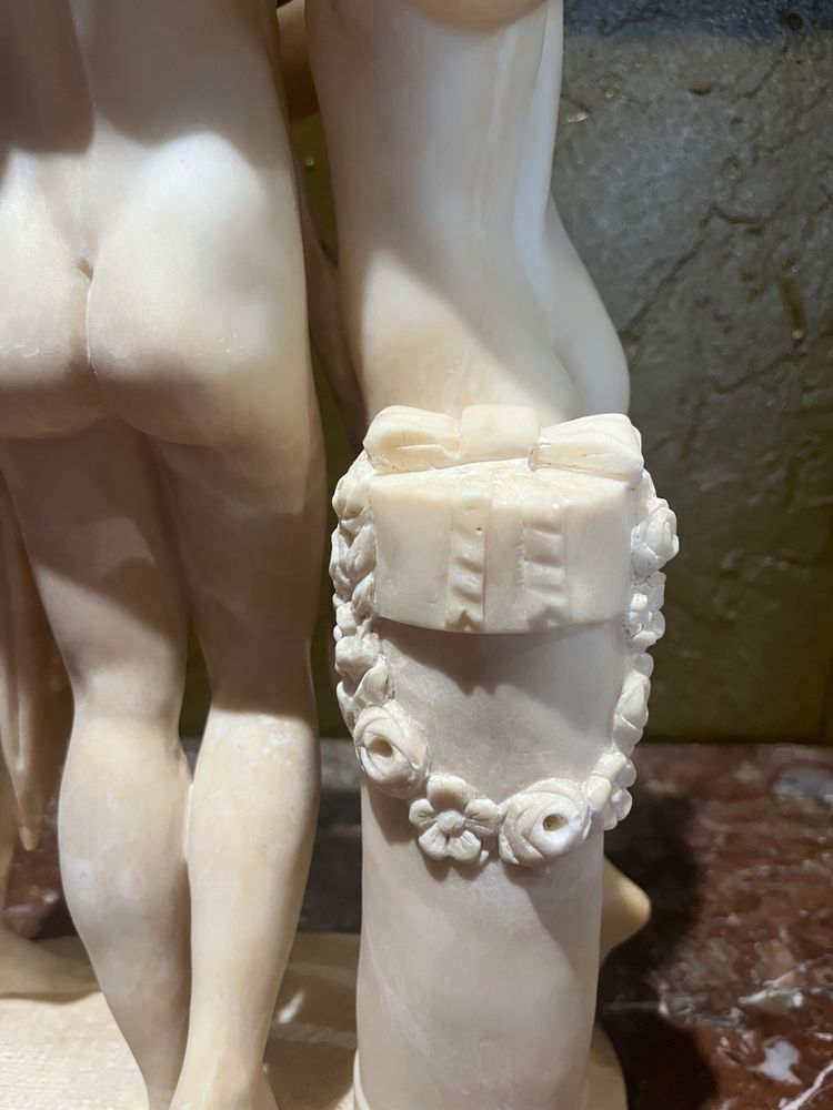 Scultura - Tre Grazie - Alabastro - Canovas - Italia - XIX sec.