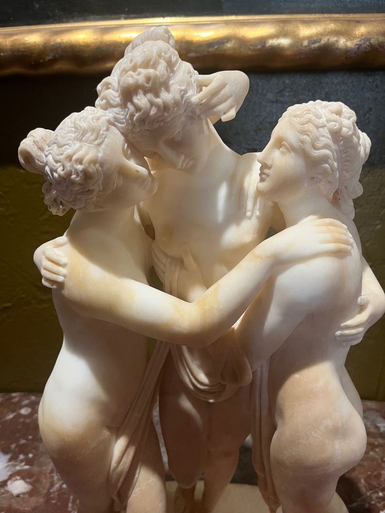 Scultura - Tre Grazie - Alabastro - Canovas - Italia - XIX sec.
