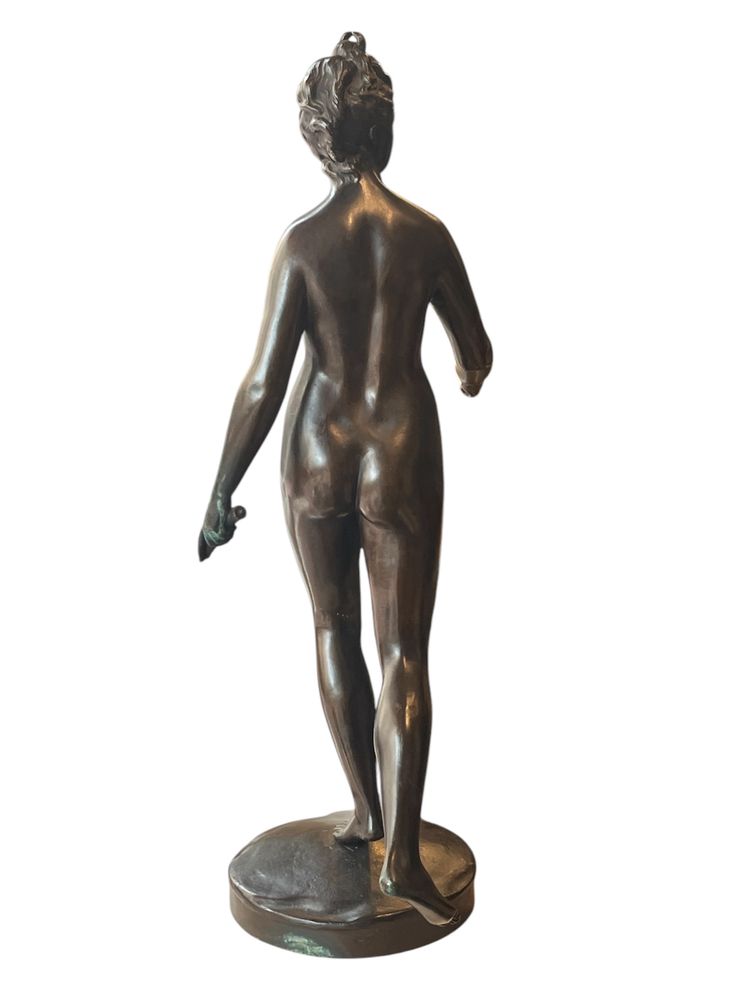Scultura - Bronzo - Diana cacciatrice - Houdon - Francia - XIX sec.