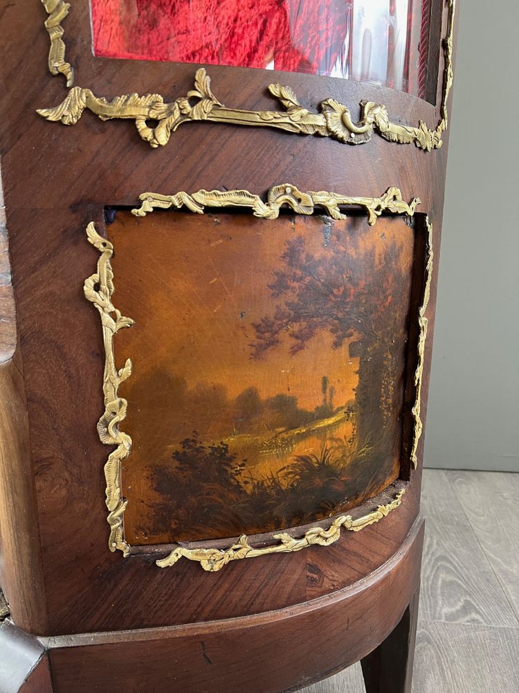 Vitrine De Style Louis XV , XIXe Siècle