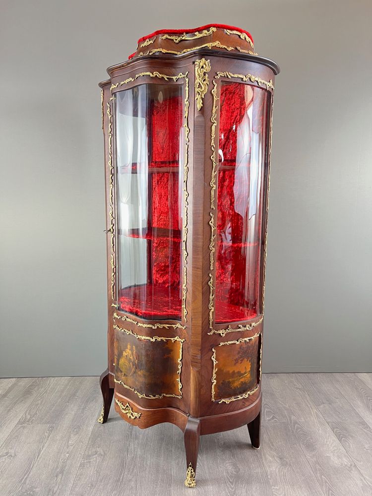 Vitrine De Style Louis XV , XIXe Siècle