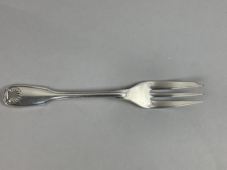 Twelve Vendome-style cake forks CHRISTOFLE