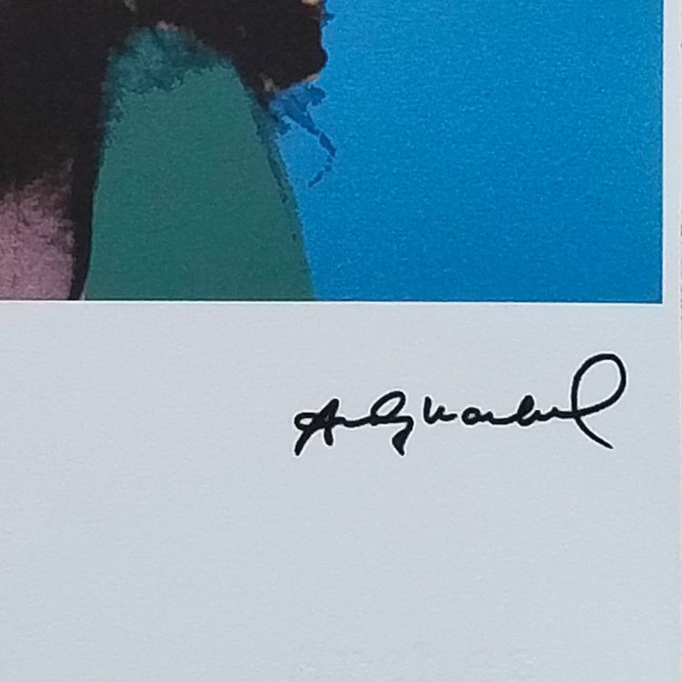 1980s Gorgeous Andy Warhol "Marilyn" Limited Edition Lithograph